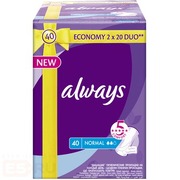 ALWAYS Ежедневные гигиенические прокладки Everyday Normal 40шт