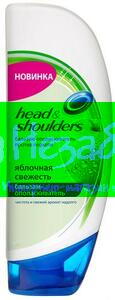 Head&Shoulders Бальзам-ополаскиватель против перхоти Яблочная свежесть 180мл