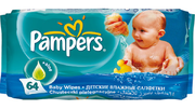 PAMPERS Детские салфетки Baby Fresh Сменный блок 64