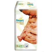 PAMPERS Подгузники Premium Care Midi (4-9 кг) Экономичная Упаковка 60