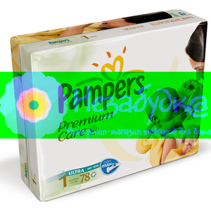 PAMPERS Подгузники Premium Care Newborn Экономичная Упаковка 88