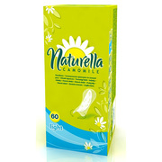 NATURELLA Ежедневные гигиенические прокладки Camomile Light Deo 60шт