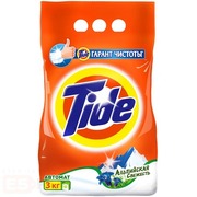 TIDE Порошок для автоматической стирки Альпийская свежесть 3кг