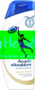 Head&Shoulders Шампунь против перхоти Sports Fresh 400мл