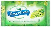 Super Fresh Влажные салфетки Fruit 15шт,