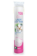 Lady Cotton Диски ватные косметические 120шт,