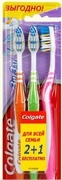 Colgate Зубная щетка Зиг Заг Plus средняя2+1