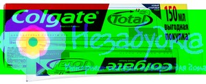 Colgate Зубная паста 150мл Total Чистая Мята