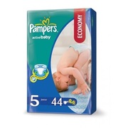 PAMPERS Детские подгузники Active Baby Junior (11-18 кг) Экономичная Упаковка 42