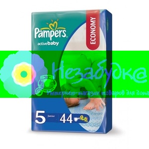 PAMPERS Детские подгузники Active Baby Junior (11-18 кг) Экономичная Упаковка 42