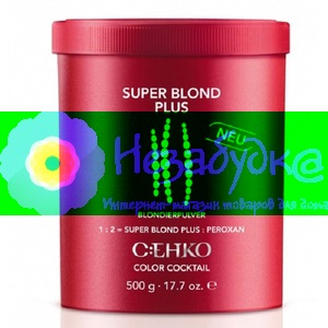 C:EHKO Blond +, средство для осветления волос (белый, голубой), 500 мл.