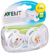 AVENT Пустушка Трумен 0-6 мес, 2шт