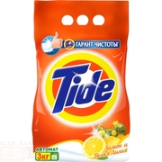 TIDE Порошок для автоматической стирки Лимон и Белая Лилия 3кг