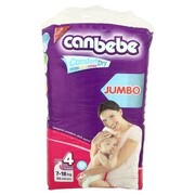 CANBEBE Детские подгузники  Comfrt dry Jumbo maxi (7-18 кг) 50 шт