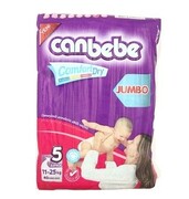 CANBEBE Детские подгузники Comfort dry Jumbo junior (11-25 кг) 26 шт