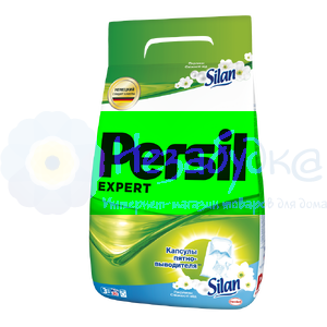 Persil Стиральный порошок для автоматической стирки Эксперт "Жемчужины свежести от Силан", 3 кг