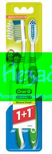 ORAL-B Зубная щетка 3_Effect Natural Fresh 40 средняя 2шт