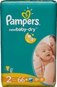 PAMPERS Детские подгузники New Baby-Dry Mini (3-6кг) Экономичная Упаковка Минус 66