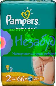 PAMPERS Детские подгузники New Baby-Dry Mini (3-6кг) Экономичная Упаковка Минус 66