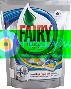 FAIRY Platinum All in 1 Средство для посудомоечных машин (капсулы) 40шт