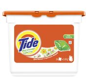 TIDE Гель-капсулы для автоматической стирки Весенние цветы для белых и цветных вещей 24