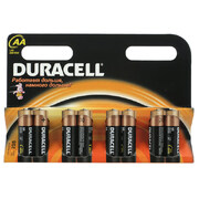 DURACELL Basic AA Батарейки алкалиновые 1.5V LR6 8шт