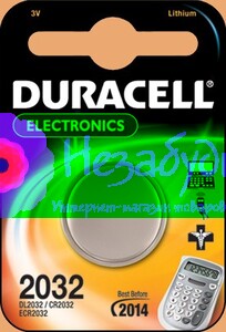 DURACELL Батарейка литиевая для электронных приборов 3V 2032 1шт