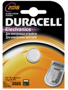 DURACELL Батарейка литиевая для электронных приборов 3V 2016 1шт