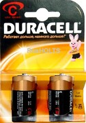 DURACELL Basic C Батарейки алкалиновые 1.5V LR14 2шт