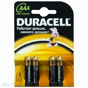 DURACELL Basic AAA Батарейки алкалиновые 1.5V LR03 4шт