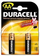 DURACELL Basic AA Батарейки алкалиновые 1.5V LR6 2шт