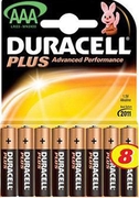 DURACELL Basic AAA Батарейки алкалиновые LR03 8шт