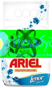 ARIEL порошок для автоматической стирки 2в1 Lenor Effect 1.5кг