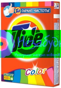 TIDE порошок для автоматической стирки Color 450