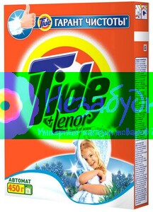 TIDE порошок для автоматической стирки 2в1 Lenor Touch 450