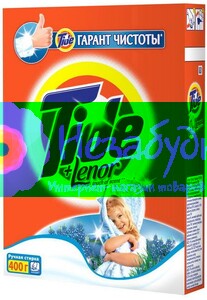 TIDE порошок для ручной стирки 2в1 Lenor Touch 400г