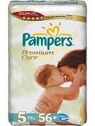 PAMPERS Детские подгузники Premium Care Junior (11-25 кг) Джамбо Упаковка 88