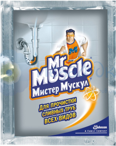 Мистер Мускул для прочистки труб гранулы, 70 г