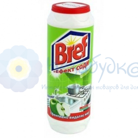 Bref порошок для чистки "+ Эффект соды" Яблоко,500 г