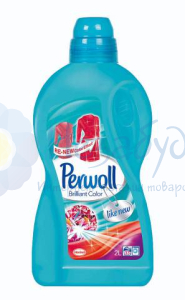 Perwoll жидкий Восcтановление и цвет,2000 мл